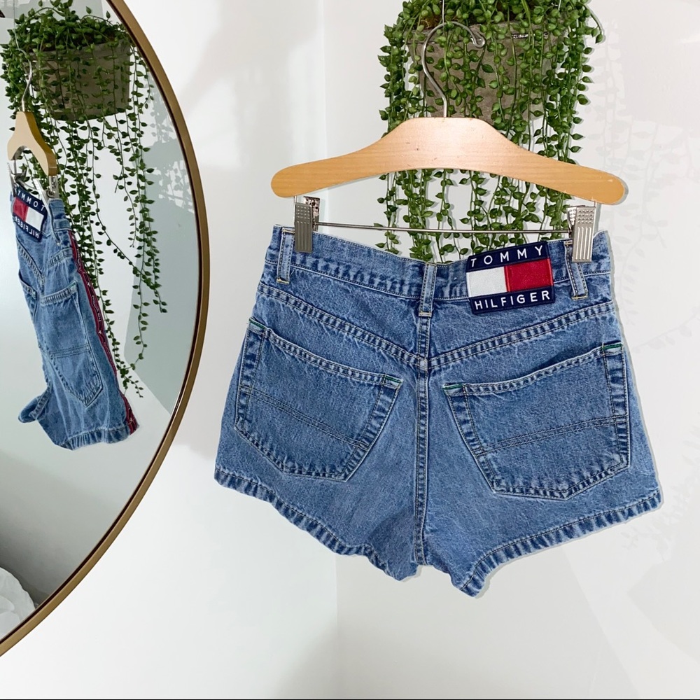tommy girl denim shorts